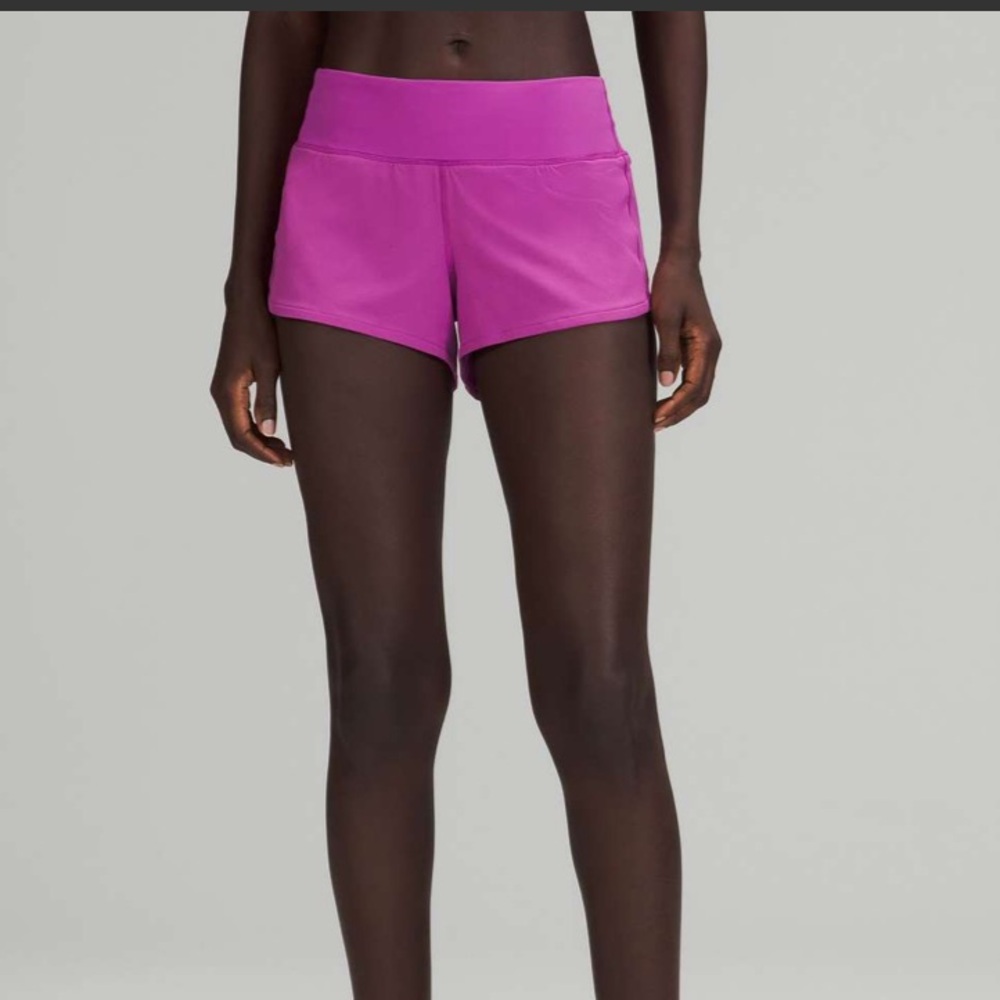 Lululemon Speed Up Vivid Plum Shorts 2.5” inseam
